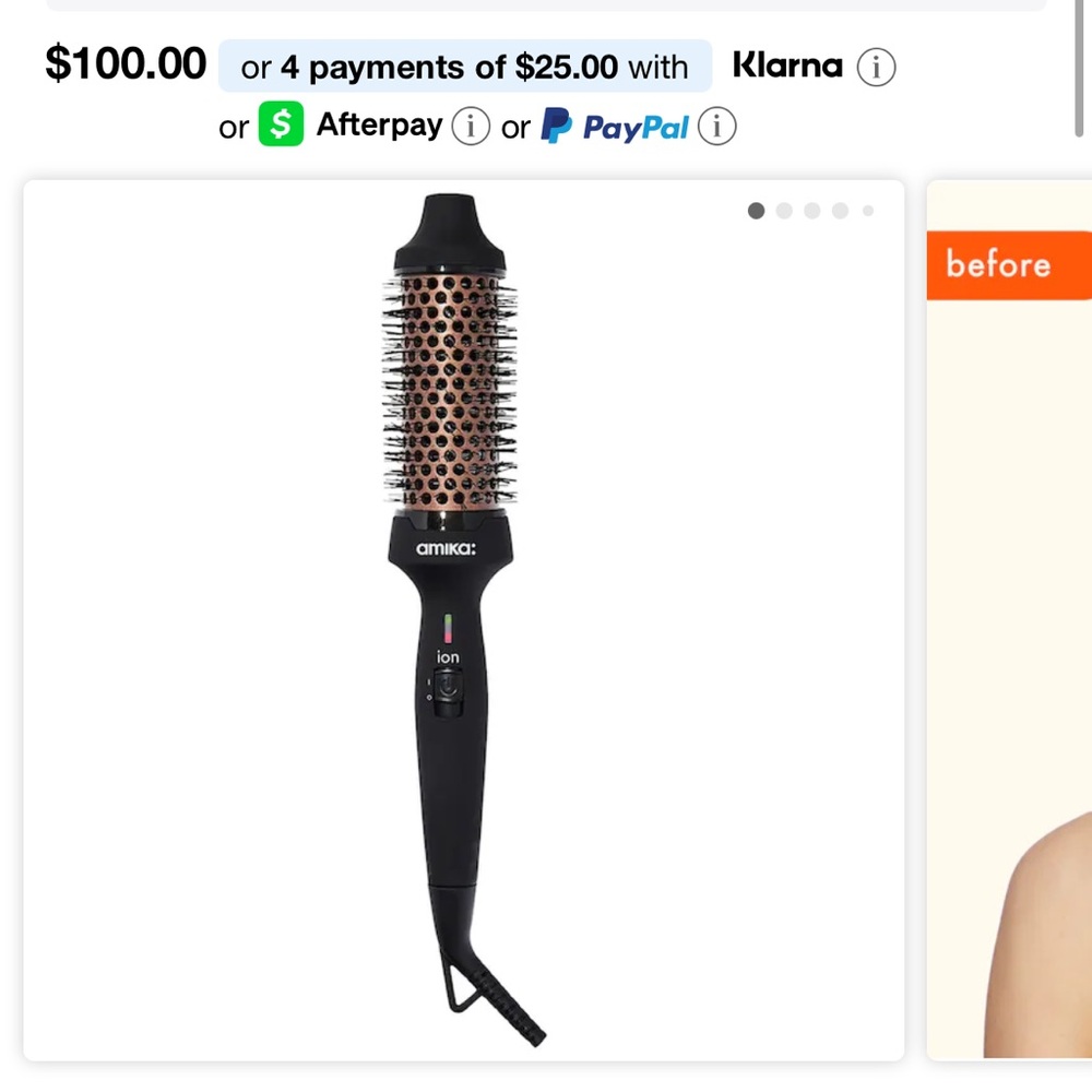Amika Blowout Babe Thermal Round Brush